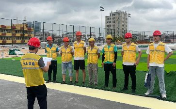 觀(guān)瀾中學(xué)運(yùn)動(dòng)場(chǎng)跑道、球場(chǎng)、環(huán)氧地